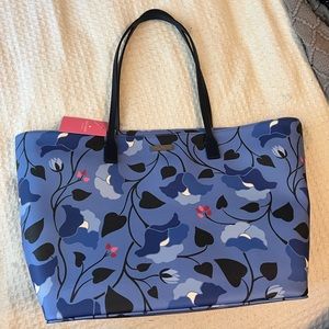 Kate Spade Shore Street floral tote bag NWOT